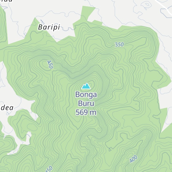 Map of Bonga Buru