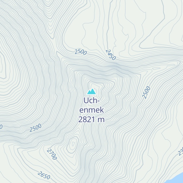 Map of Uch-enmek