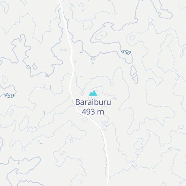 Map of Baraiburu