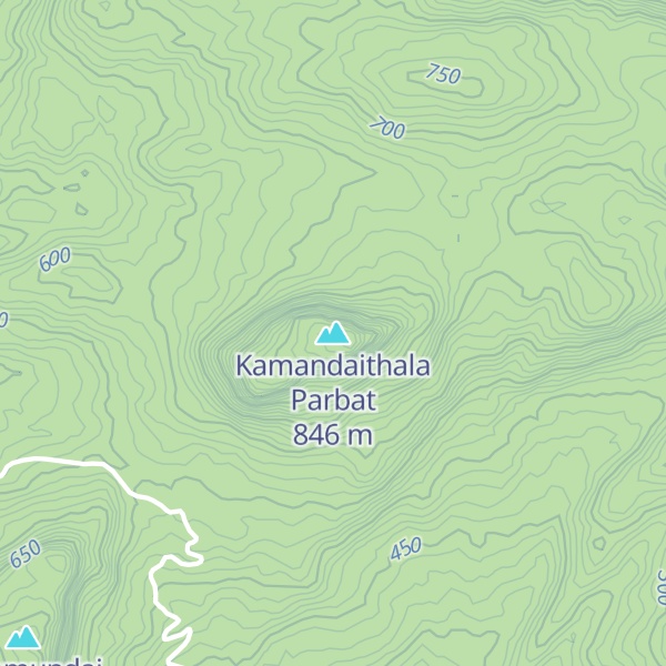 Map of Kamandaithala Parbat