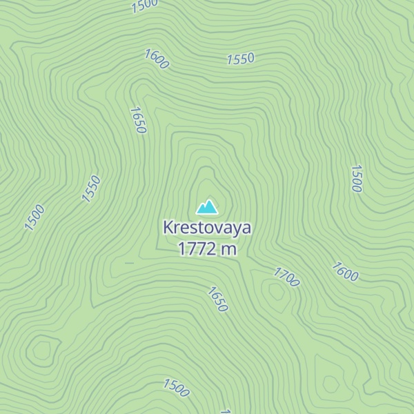 Map of Krestovaya