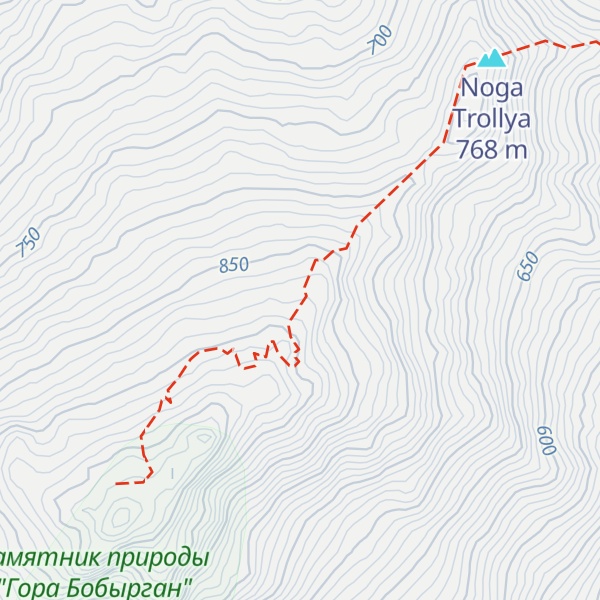 Map of Vrata Citadeli