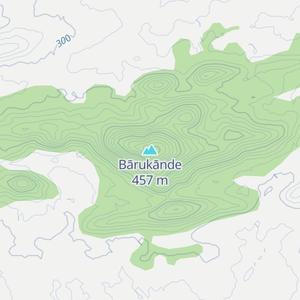 Map of Bārukānde