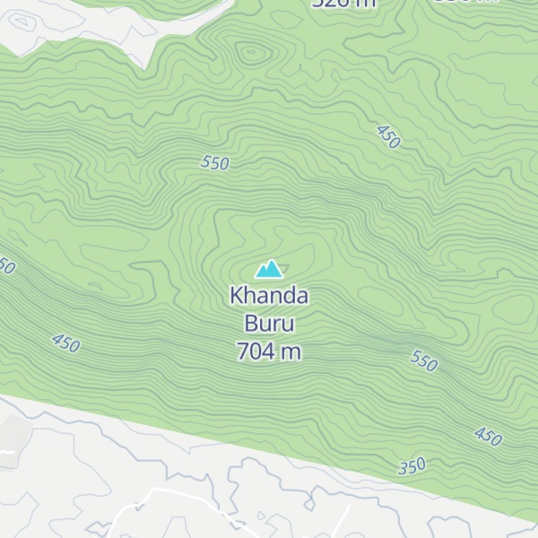 Map of Khanda Buru