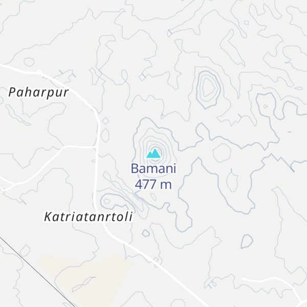 Map of Bamani