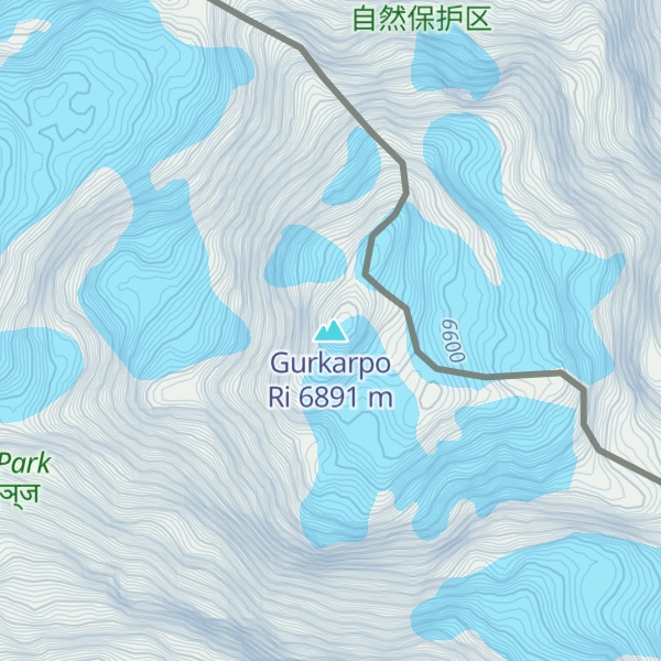 Map of Gurkarpo Ri