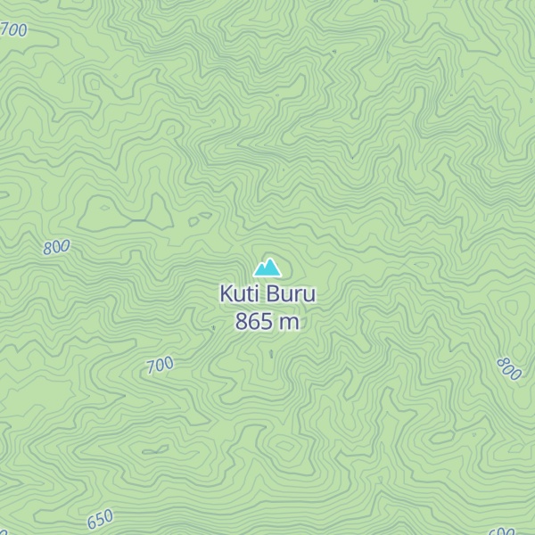 Map of Kuti Buru