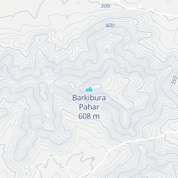 Map of Barkibura Pahar