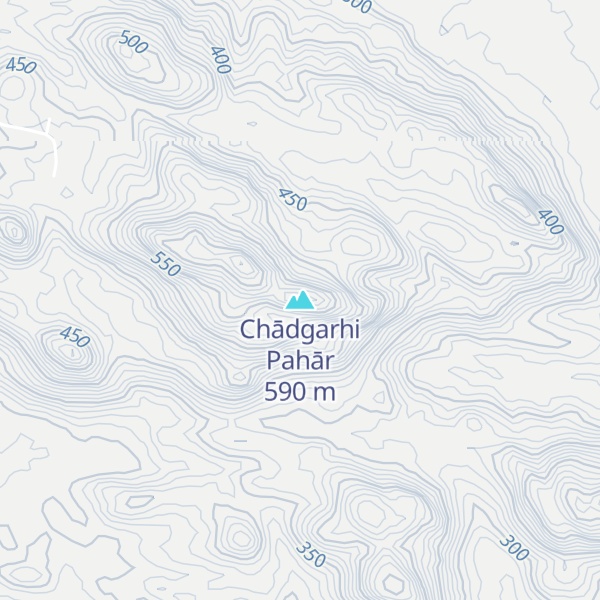 Map of Chādgarhi Pahār
