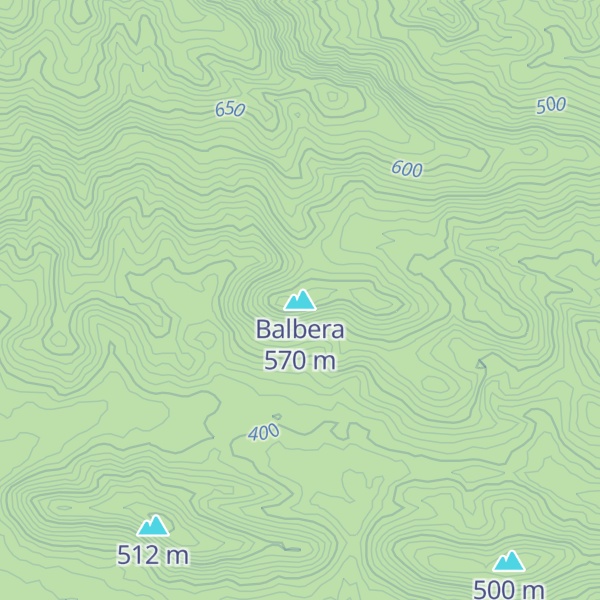 Map of Balbera