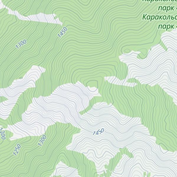 Map of Bolshoi Kaska