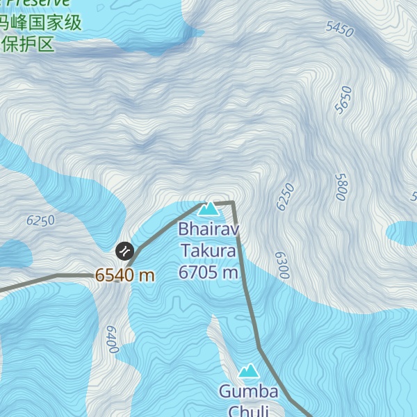 Map of Bhairav Takura