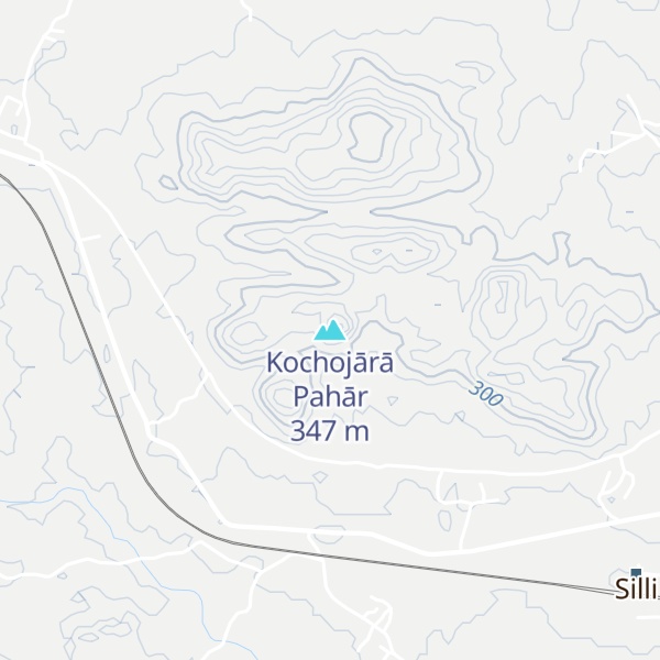 Map of Kochojārā Pahār