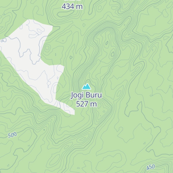 Map of Jogi Buru