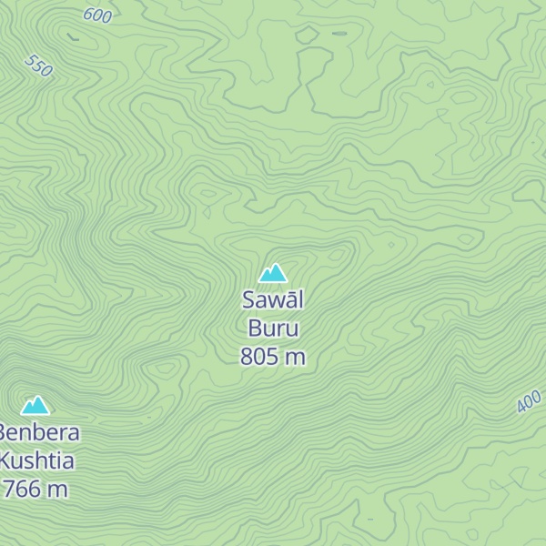 Map of Sawāl Buru