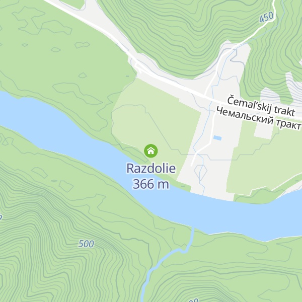 Map of Razdolie
