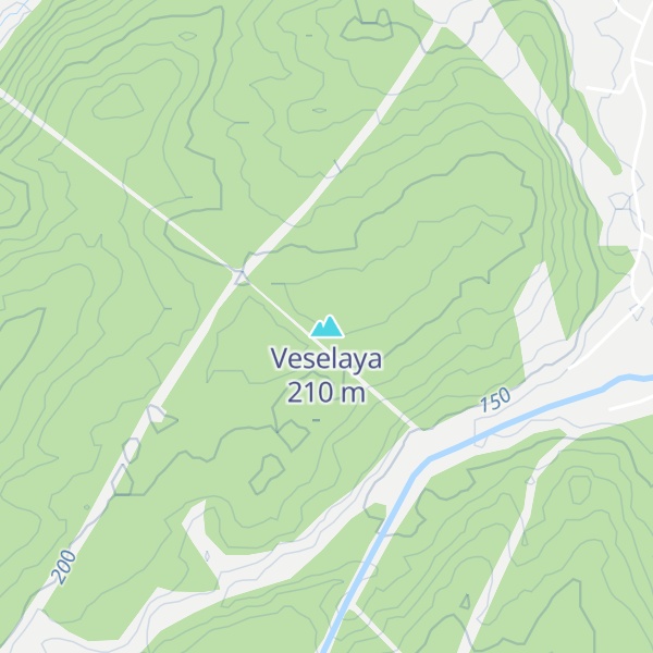 Map of Veselaya