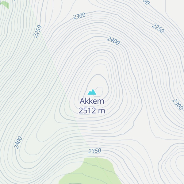 Map of Akkem