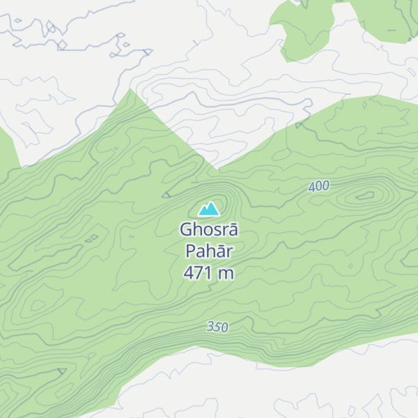 Map of Ghosrā Pahār