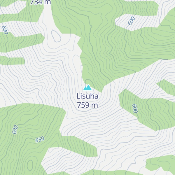 Map of Lisuha