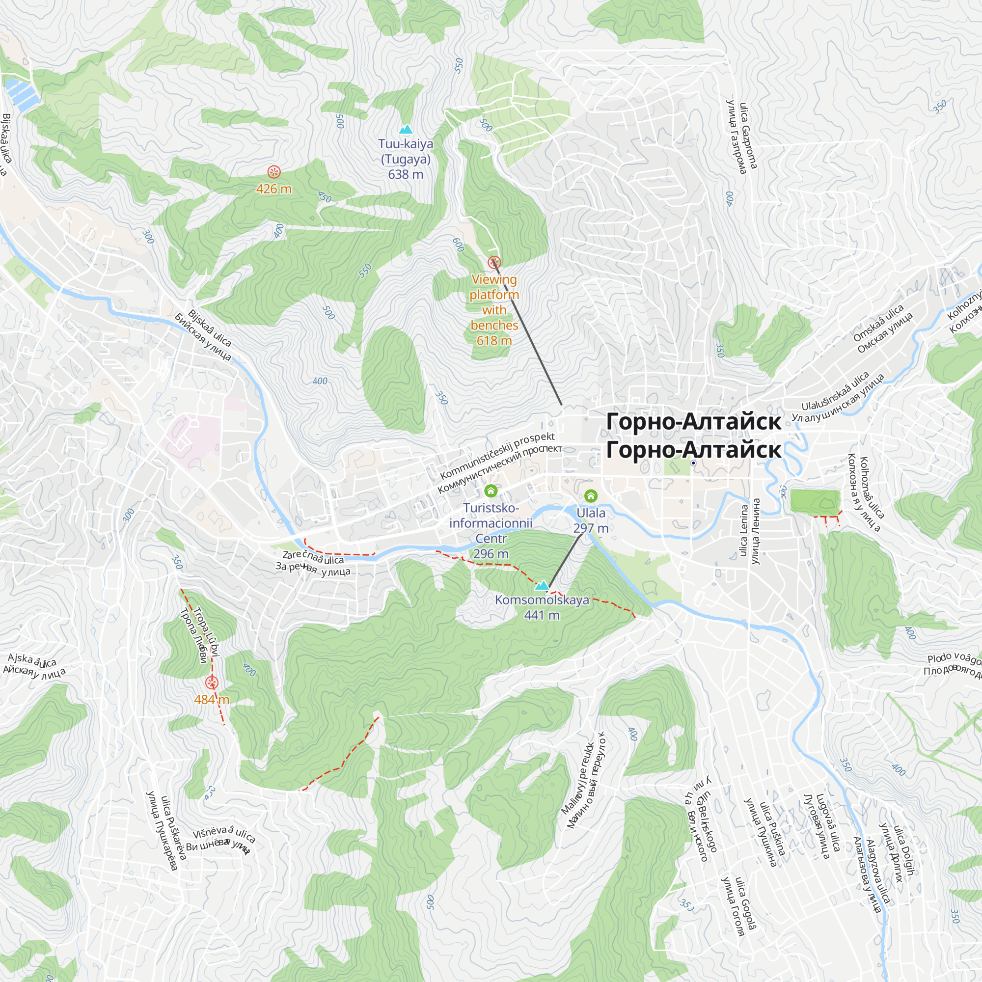 Turistsko-informacionnii Centr map