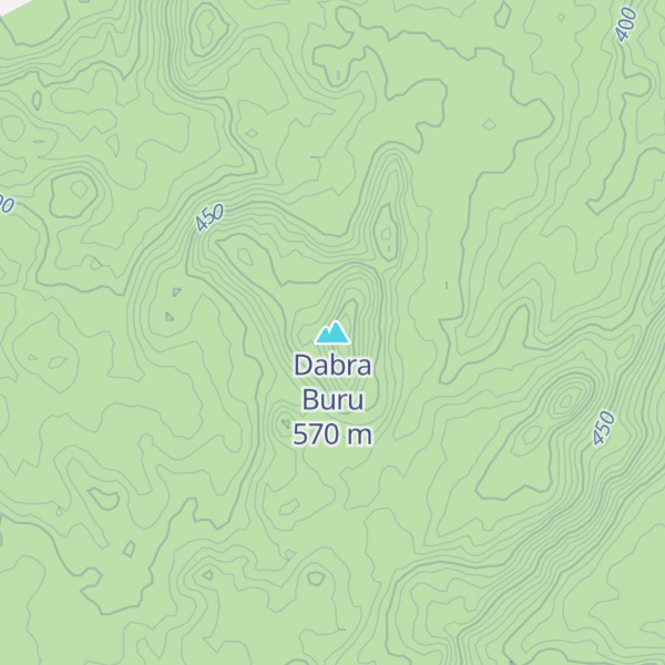 Map of Dabra Buru