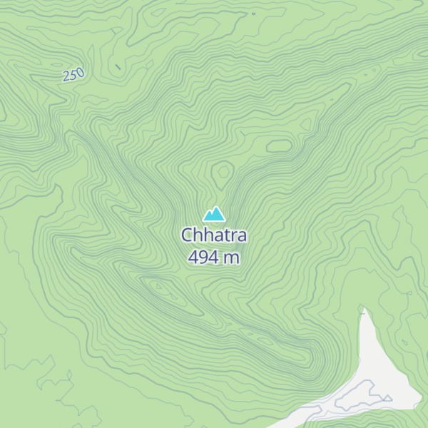 Map of Chhatra
