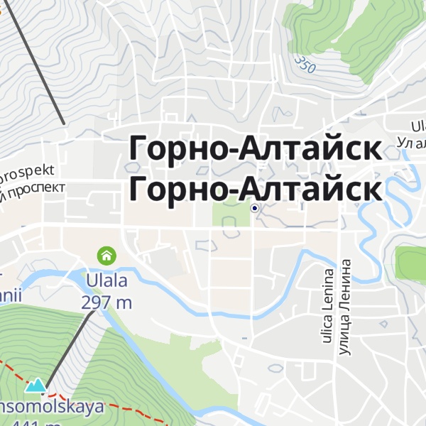 Map of Vizit-centr G. Gorno-altaiska