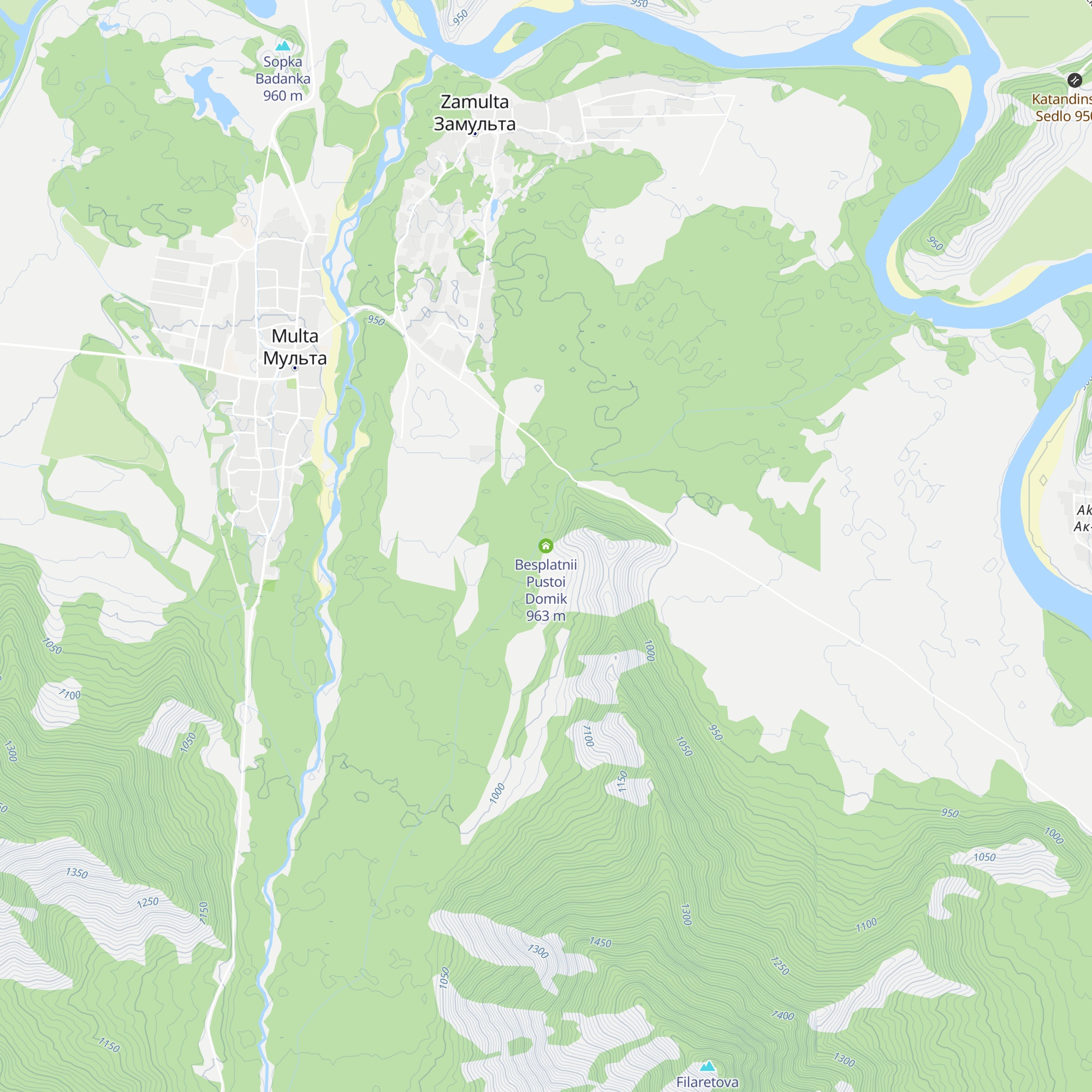Besplatnii Pustoi Domik map