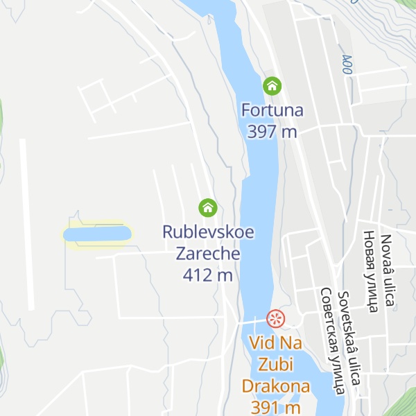 Map of Rublevskoe Zareche