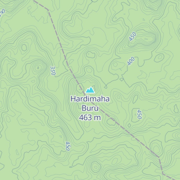 Map of Hardimaha Buru