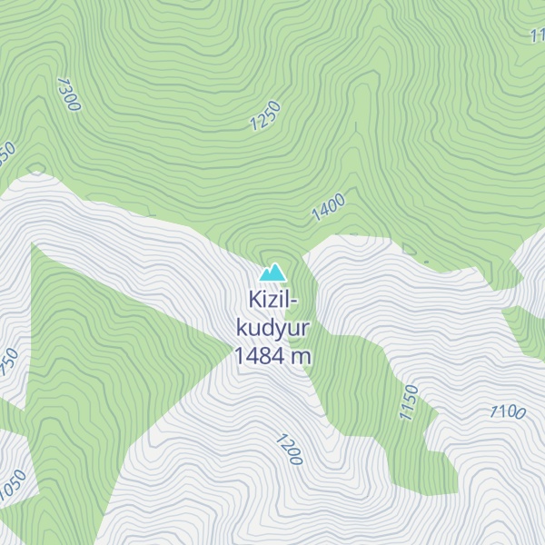 Map of Kizil-kudyur