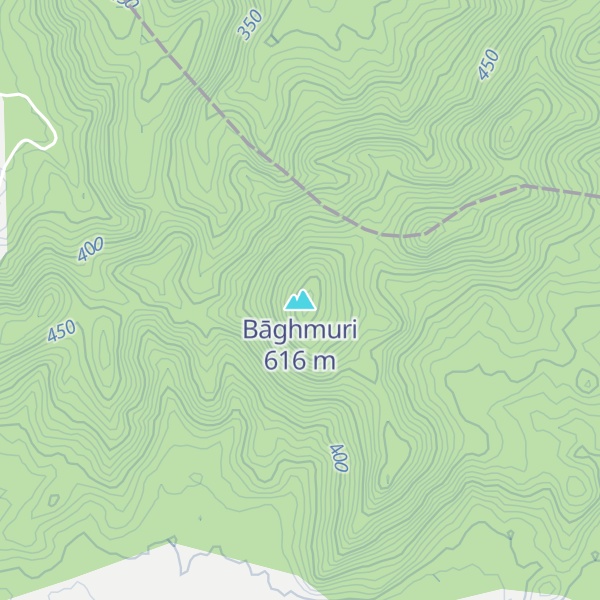 Map of Bāghmuri