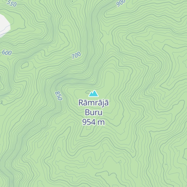 Map of Rāmrājā Buru