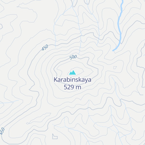 Map of Karabinskaya