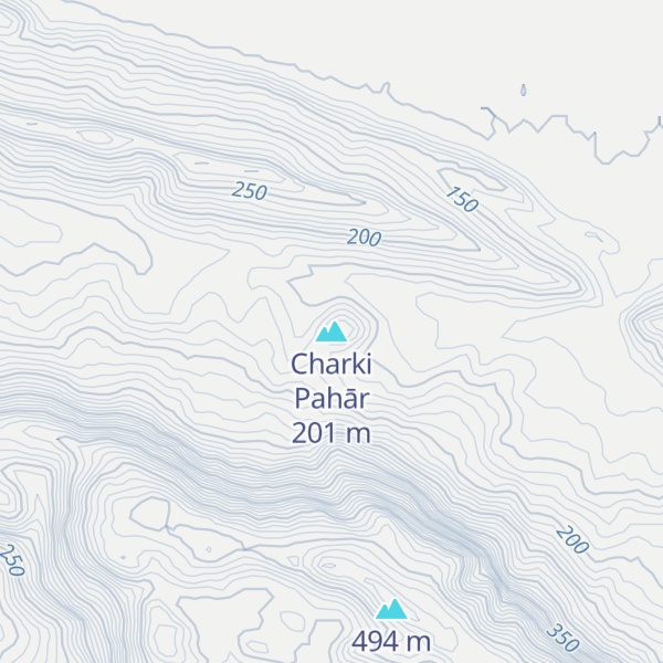 Map of Charki Pahār