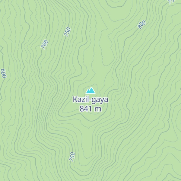 Map of Kazil-gaya