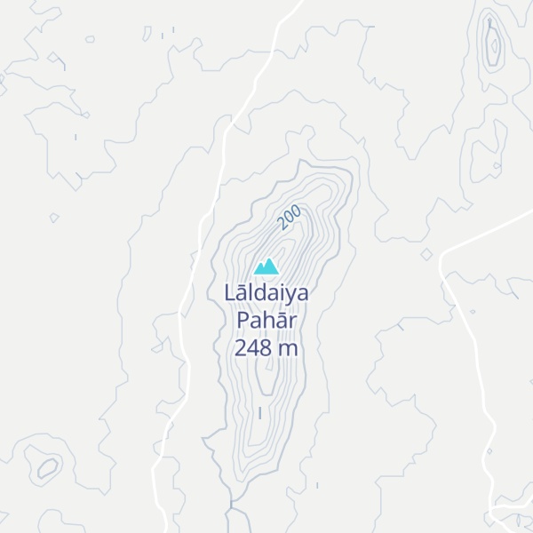 Map of Lāldaiya Pahār