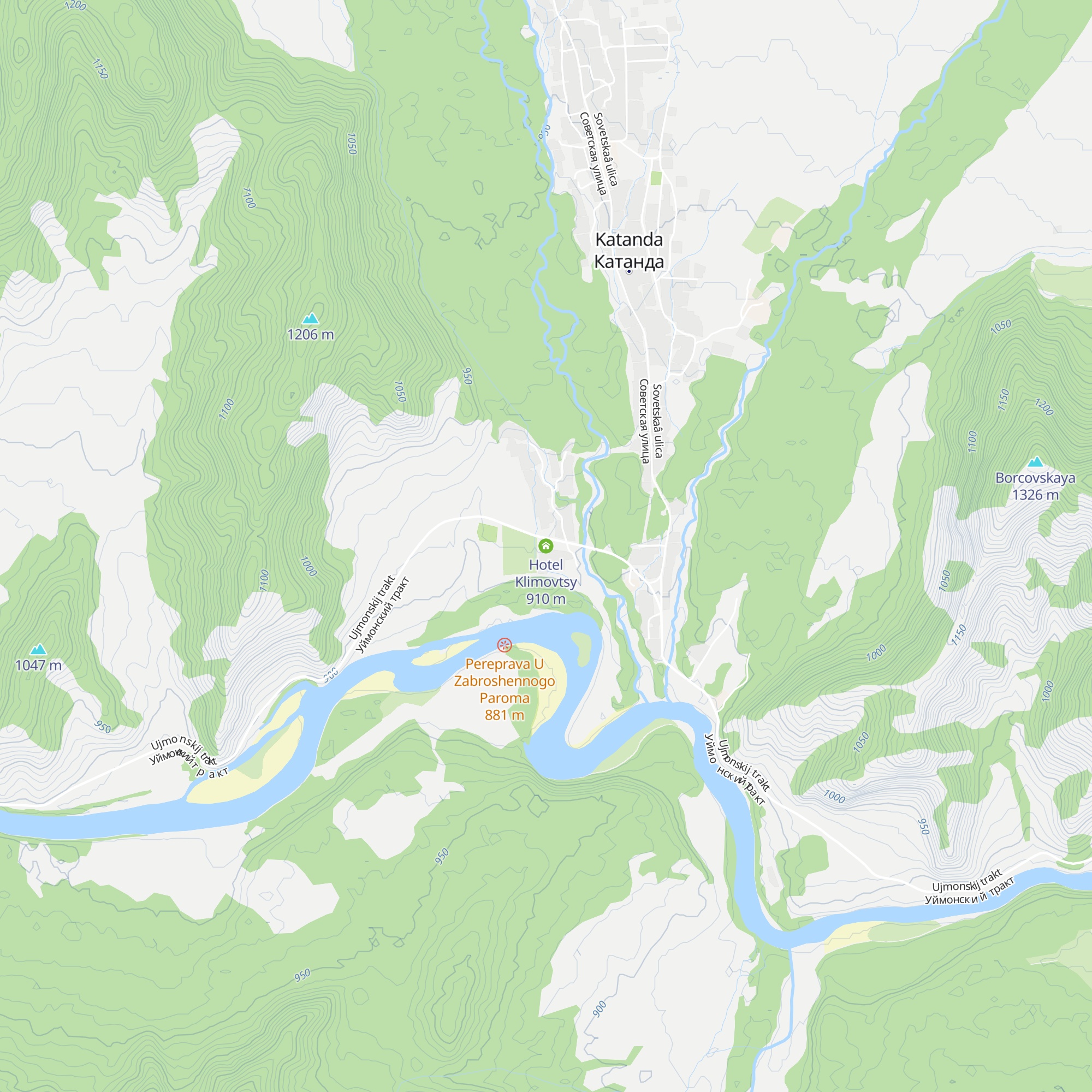 Hotel Klimovtsy map