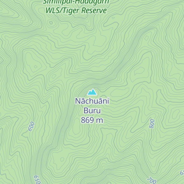 Map of Nāchuāni Buru