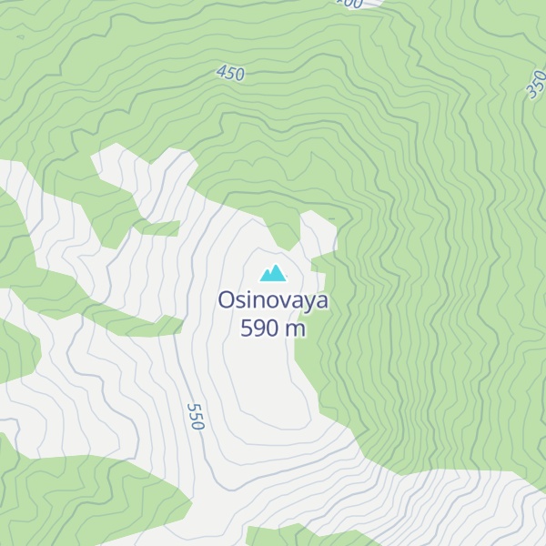 Map of Osinovaya