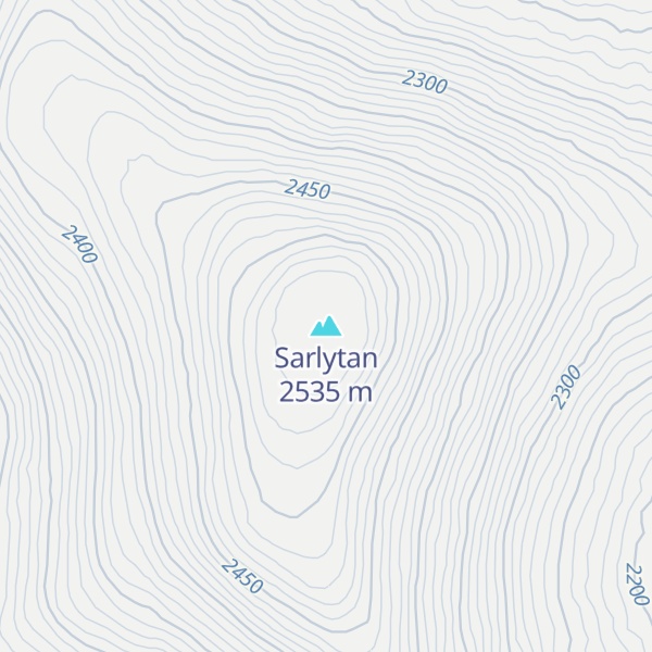 Map of Sarlytan