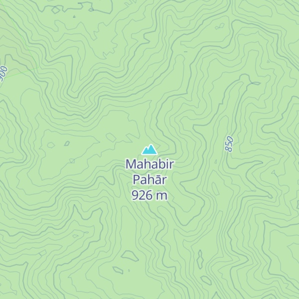 Map of Mahabir Pahār