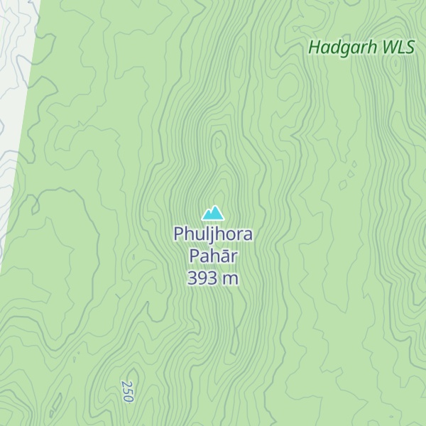 Map of Phuljhora Pahār