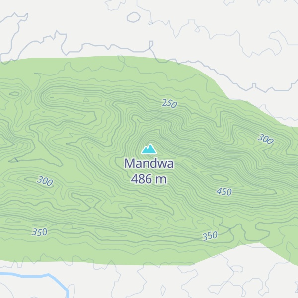 Map of Mandwa
