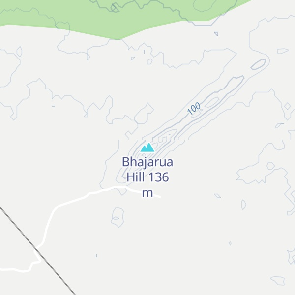 Map of Bhajarua Hill