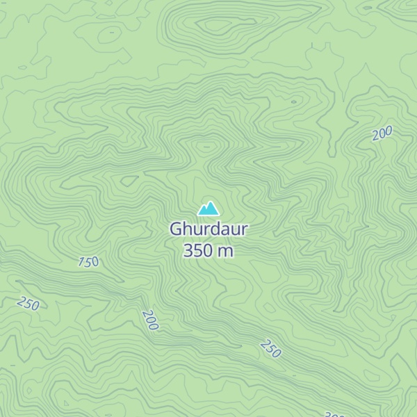 Map of Ghurdaur