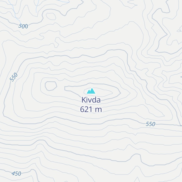Map of Kivda