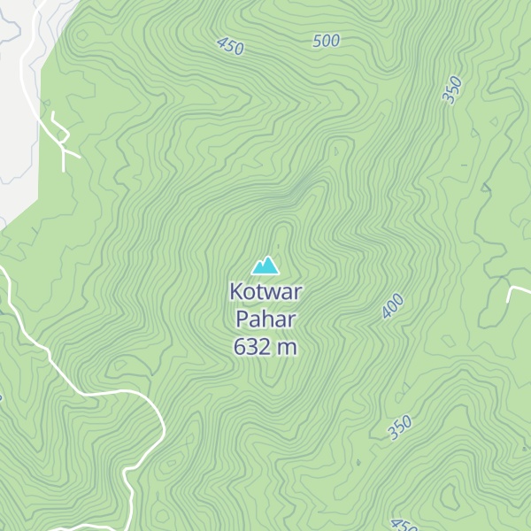 Map of Kotwar Pahar