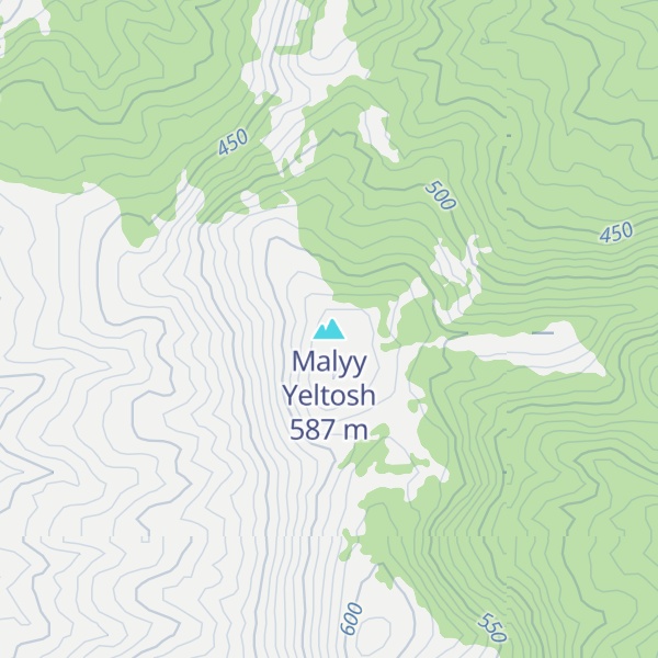 Map of Malyy Yeltosh